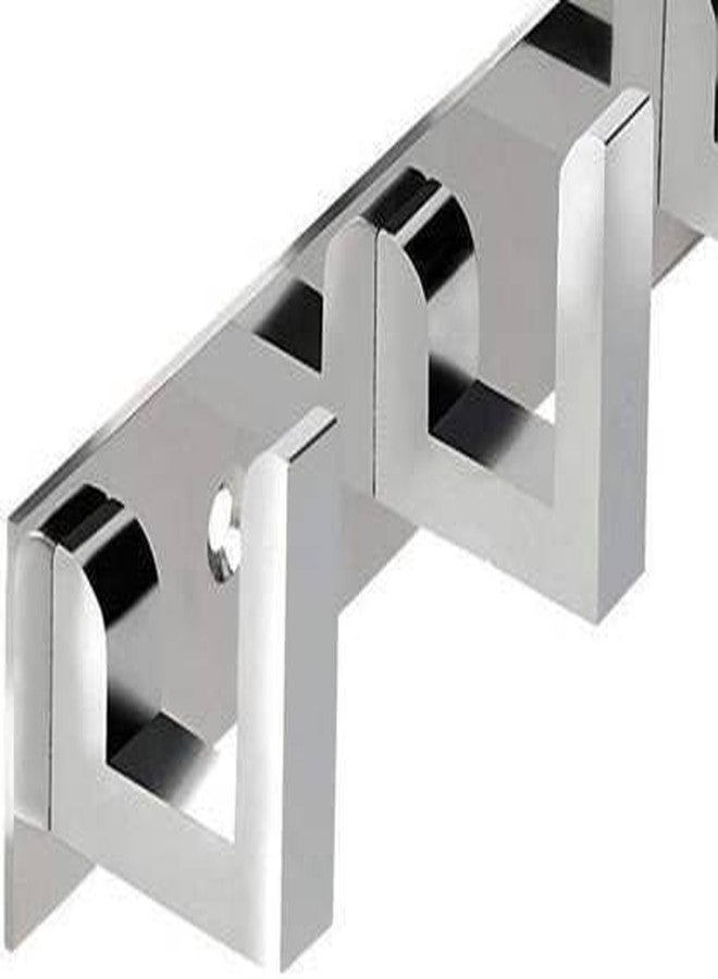 Ingo creation 6 Pin Bathroom Cloth Hooks Hanger Door Wall Bedroom Bathroom Robe Hooks Rail for Hanging Clothes, Towel Stainless Steel Hanger (1) - Image 2